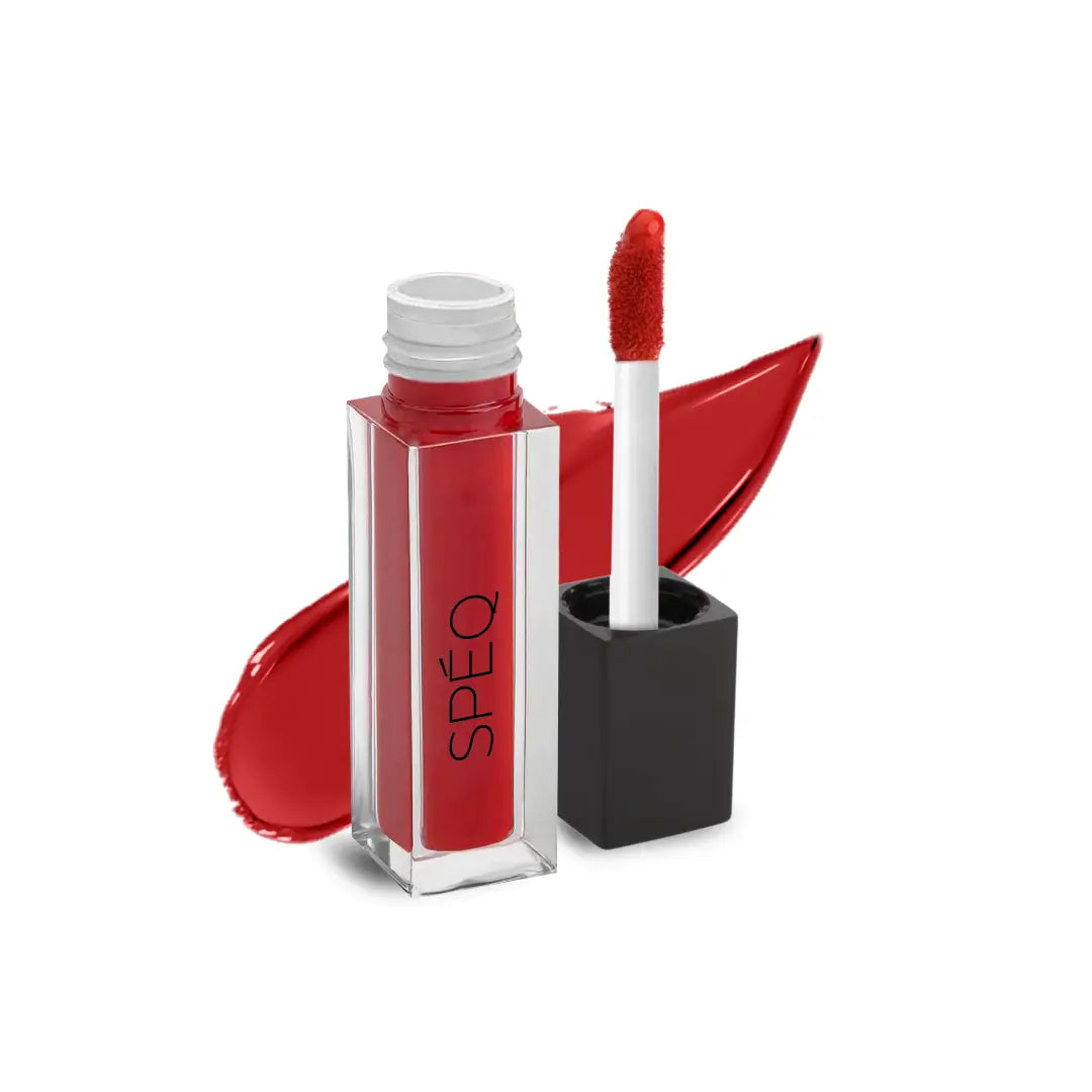 SPEQ, Pout With Power, Mini Matte Liquid Lipstick (Red Rizz) 1.5ml