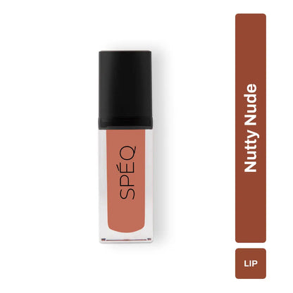 SPEQ, Pout With Power, Matte Liquid Lipstick (Nutty Nude) 5ml