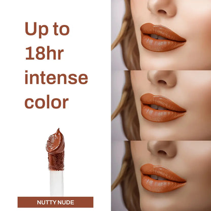 SPEQ, Pout With Power, Matte Liquid Lipstick (Nutty Nude) 5ml