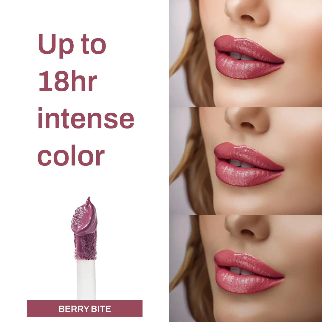 SPEQ, Pout With Power, Matte Liquid Lipstick (Berry Bite) 5ml