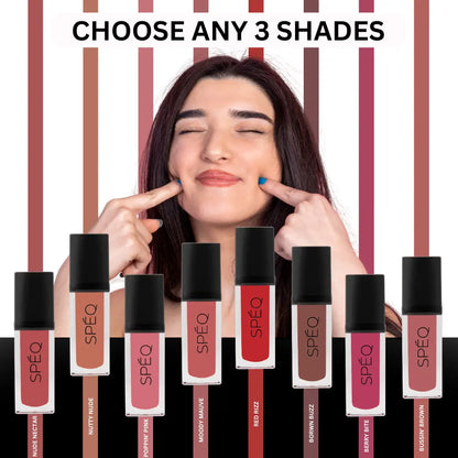 YOLO Lips, Matte Liquid Lipsticks, Choose Any 3, 5ml each 