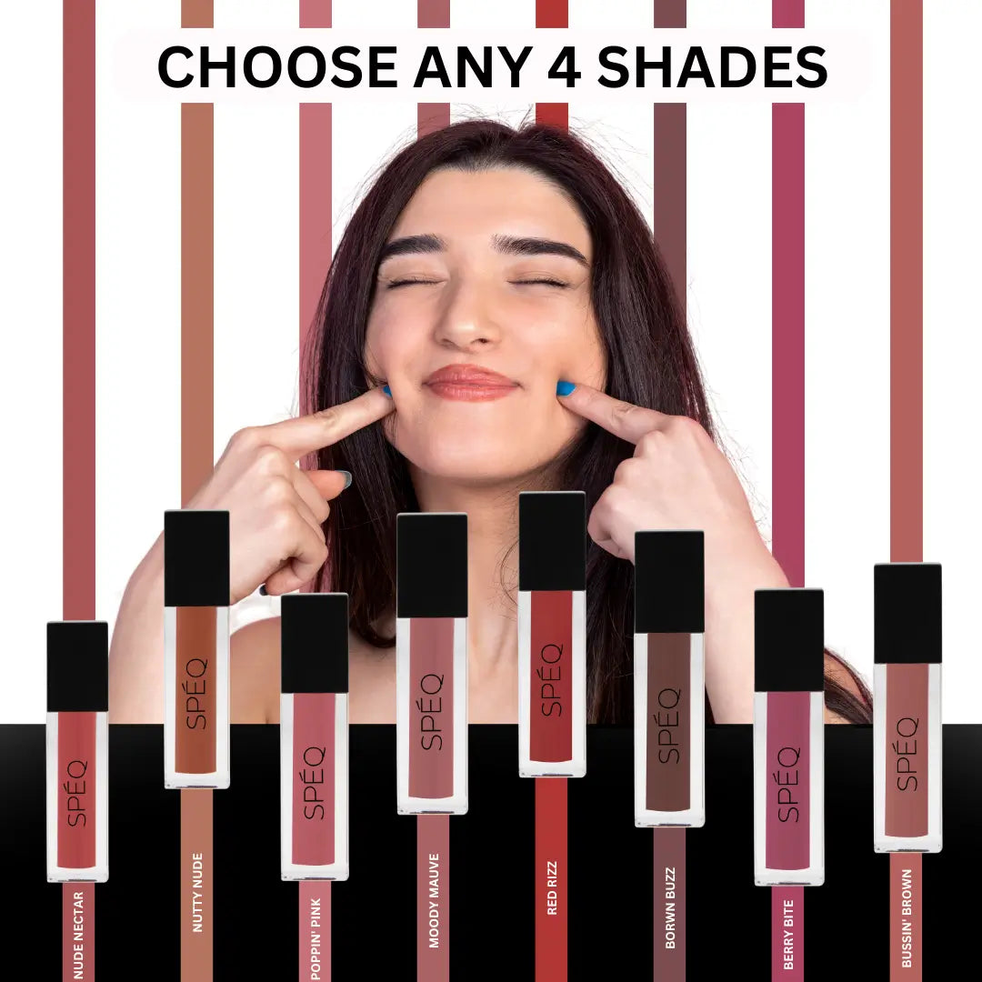 YOLO Lips, Mini Matte Liquid Lipsticks, Choose Any 4, 1.5ml each 